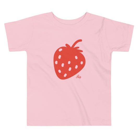 Toddler Short Sleeve Tee Pink