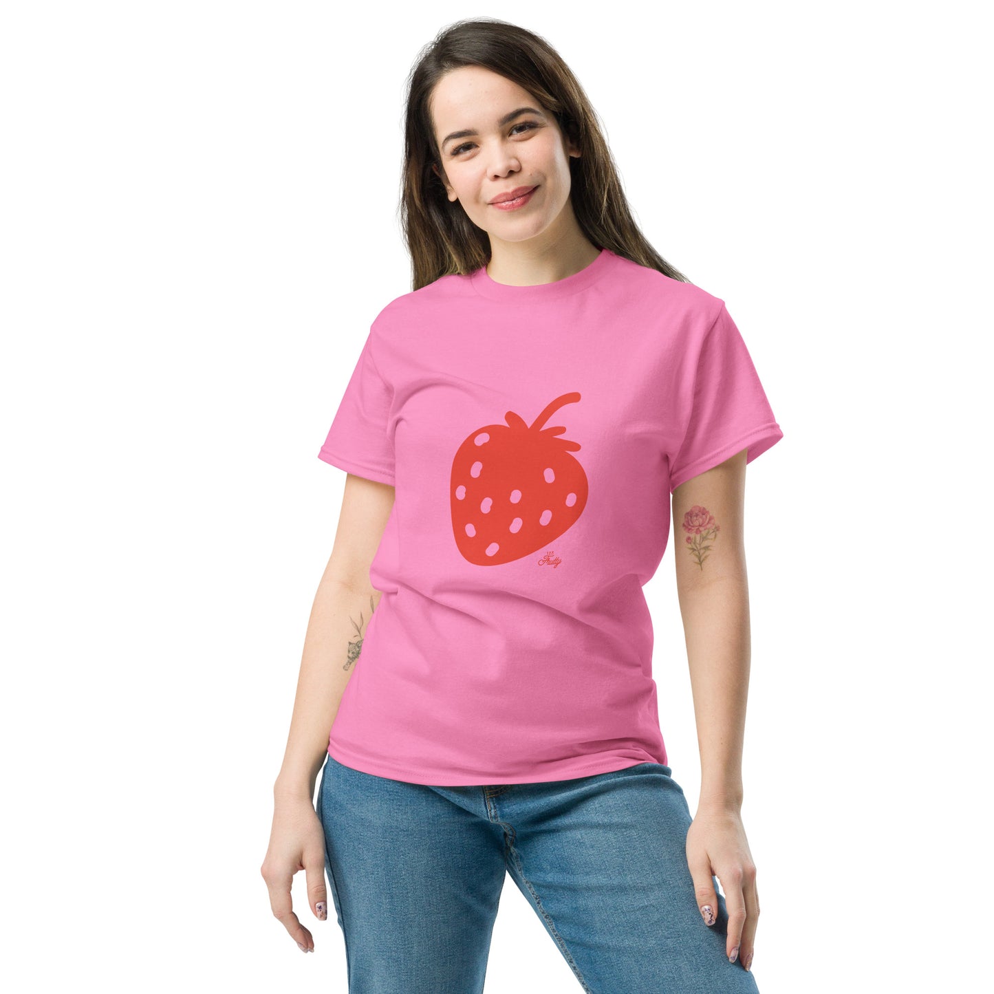 Unisex classic tee Strawberry