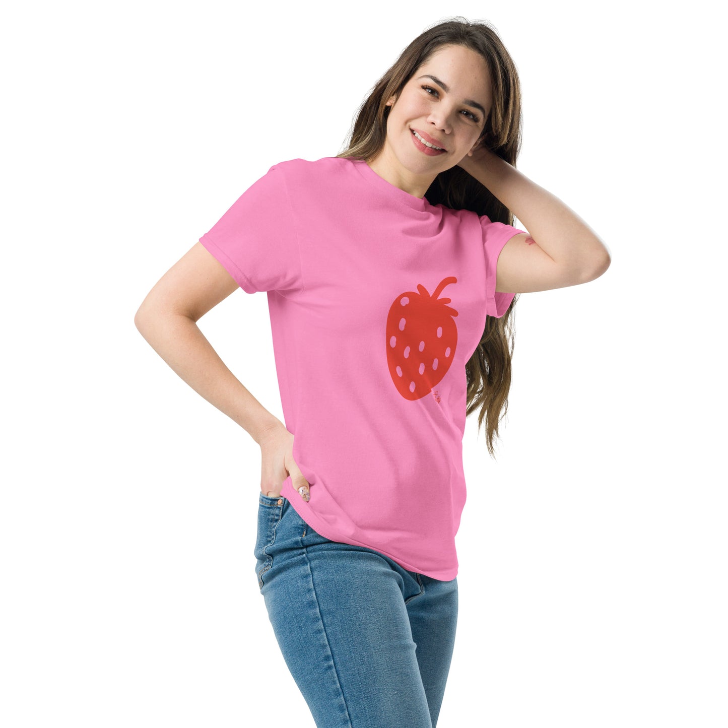 Unisex classic tee Strawberry