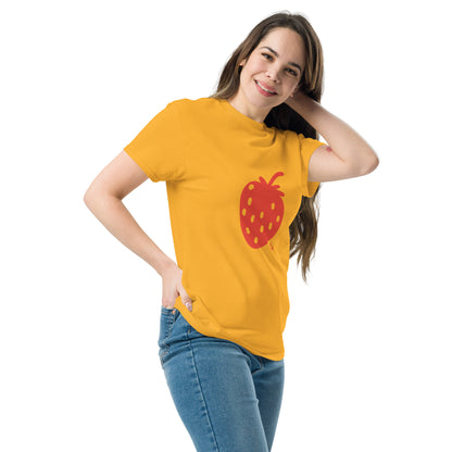 Unisex classic tee Strawberry