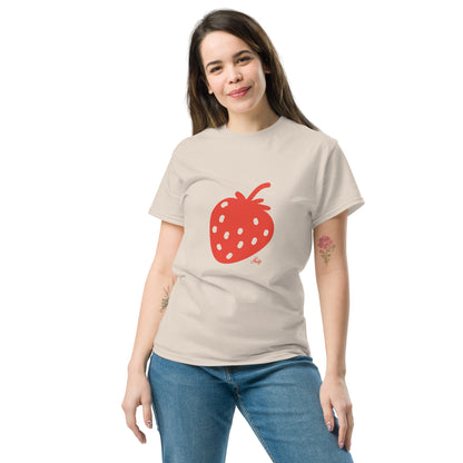 Unisex classic tee Strawberry