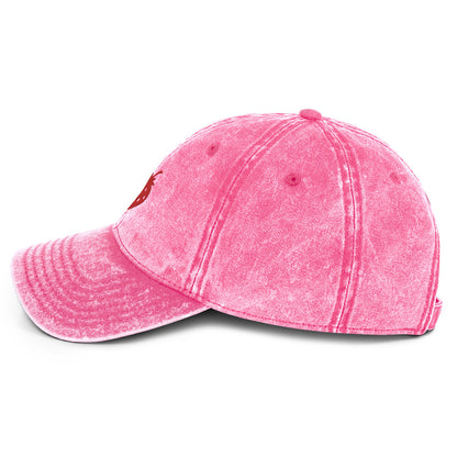 Vintage Cotton Twill Cap Strawberry